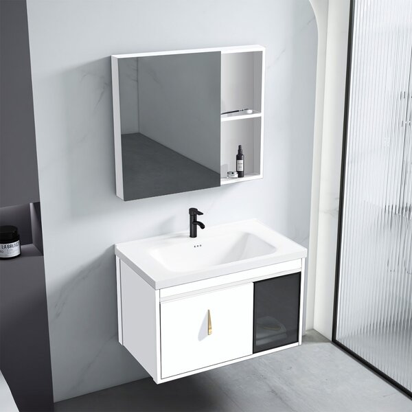 Súprava kúpeľňového nábytku s umývadlom Paris 60cm White