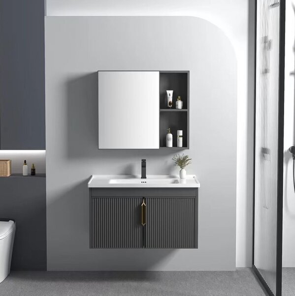 Súprava kúpeľňového nábytku s umývadlom Astor 60cm Grey