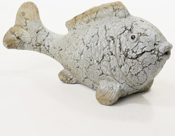 Ryba sivá mgo keramika 48x17x23cm