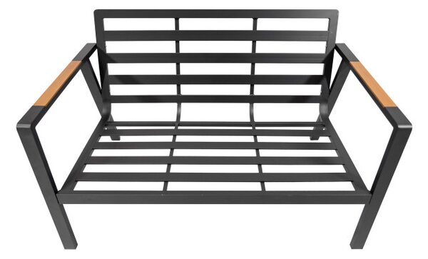 Set záhradného nábytku INDUSTRIAL FRAME 4v1 sivý