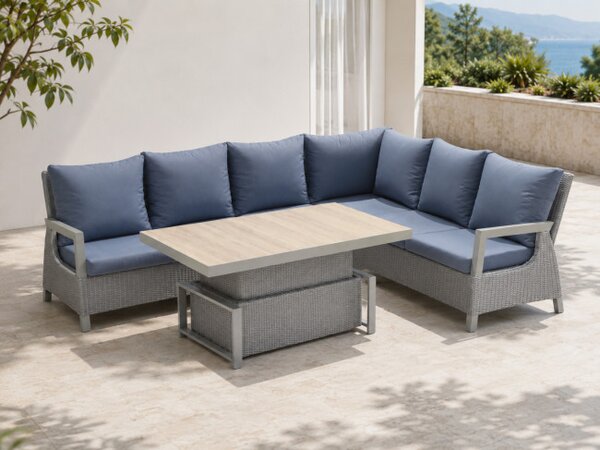 Set záhradného nábytku ROYAL COMFORT sivý