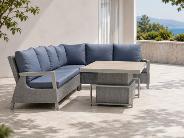 Set záhradného nábytku ROYAL COMFORT sivý