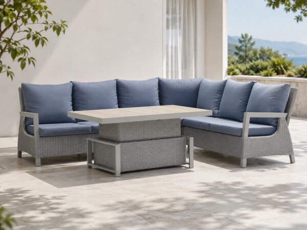 Set záhradného nábytku ROYAL COMFORT sivý