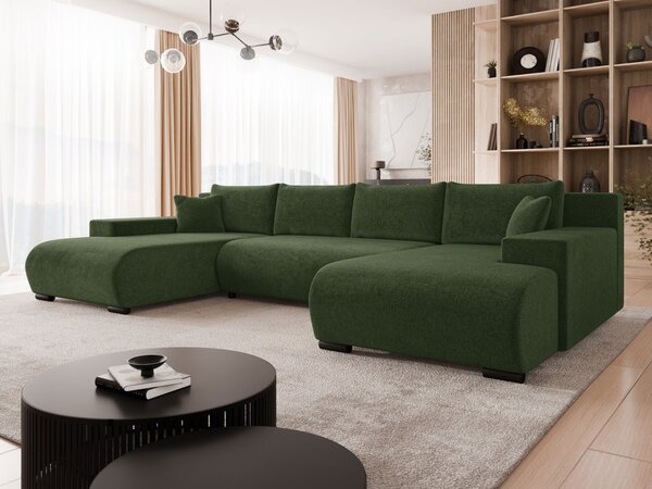 Mirjan24 Rohová sedačka Teromis U, Dostupné poťahy: Flow 06 5903211465642