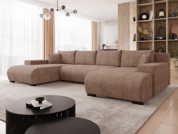 Mirjan24 Rohová sedačka Teromis U, Dostupné poťahy: Flow 06 5903211465642