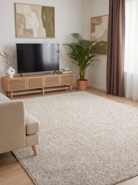 ELLE Decoration, Kusový koberec Wolly Ultra 106230 Dark Cream z kolekcie Elle, 120x170, béžová, obývacia izba