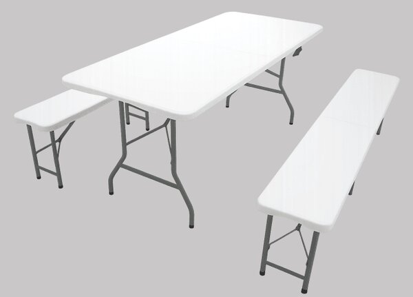 Plastový pivný set - 180cm
