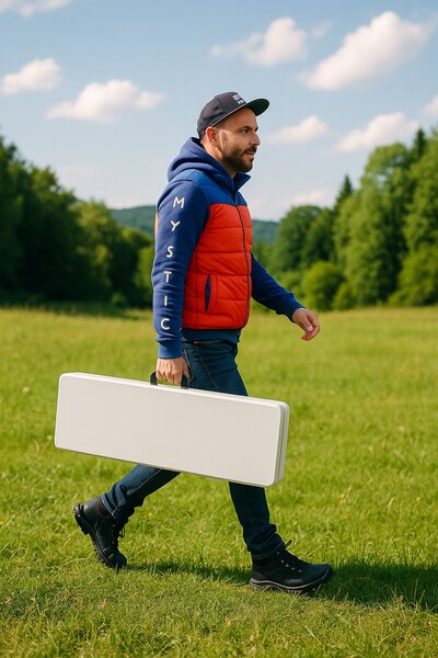 Plastový pivný set - 180cm