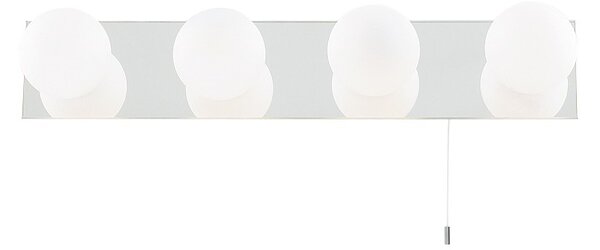 Searchlight 6337-4-LED BATHROOM kúpeľňové nástenné svietidlo G9 4x2,5W 200 lm IP44