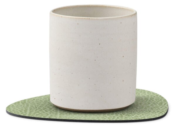 Lind DNA Podložka pod pohárik Curve Hippo, olive green