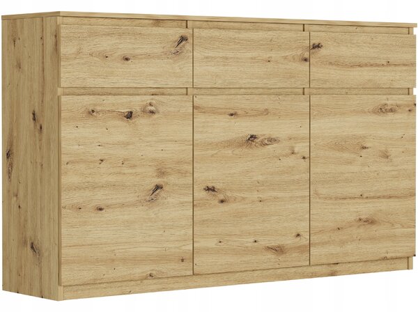 NovýNábytok.sk Komoda Rorria (artisan). Akcia -18%. Vlastná spoľahlivá doprava až k Vám domov. 1151531
