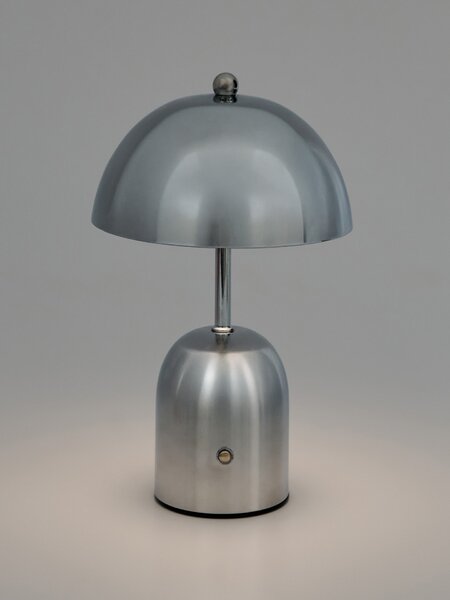 Sinsay - LED stolná lampa v tvare huby - strieborná