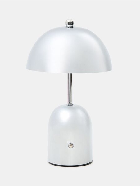 Sinsay - LED stolná lampa v tvare huby - strieborná