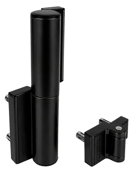 LOCINOX ® Záves, zabudovaný zatvárač, brány do 75 kg/1,1 m, RAL 9005