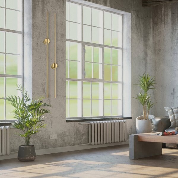 LED nástenné svietidlo LANA LED/12W/230V 4000K matné zlaté