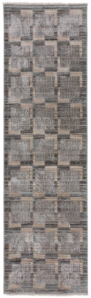 Flair Rugs, Behúň Evelyn Blocks Natural, 66x240, viacfarebná, obývacia izba