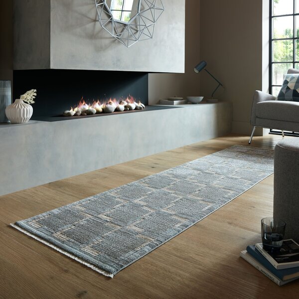 Flair Rugs, Behúň Evelyn Blocks Natural, 66x240, viacfarebná, obývacia izba