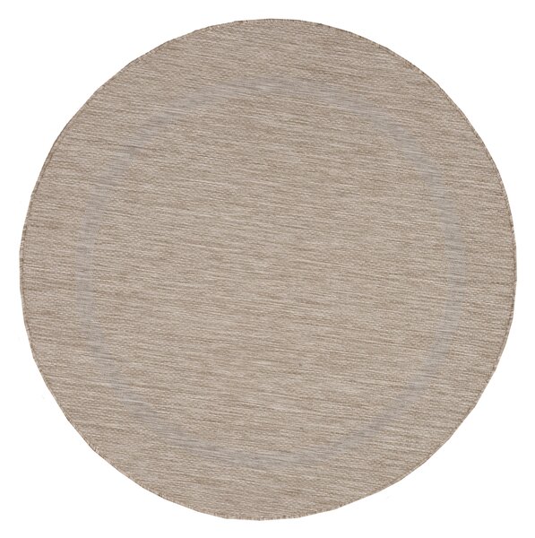 Ayyildiz, Kusový koberec Relax 4311 Beige kruh, 120x120 (priemer) kruh, béžová, chodba / predsieň