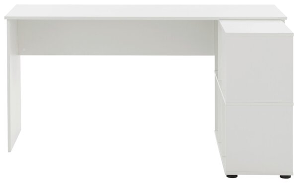 PÍSACÍ STÔL, biela, 121,6/150/73,6 cm MID.YOU - Online Only kancelárie, Online Only