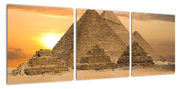 Obraz pyramíd (Obraz 90x30cm)