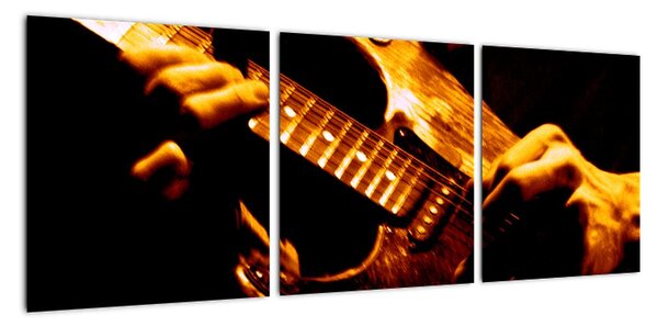 Obraz elektrické gitary (Obraz 90x30cm)