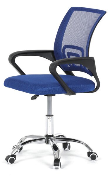 Detská otočná stolička modrá KA-L103 BLUE
