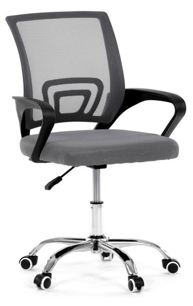 Detská otočná stolička sivá KA-L103 GREY