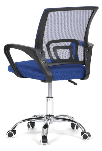 Detská otočná stolička modrá KA-L103 BLUE
