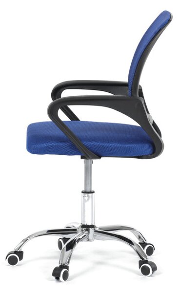 Detská otočná stolička modrá KA-L103 BLUE
