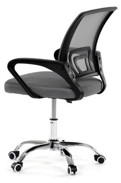 Detská otočná stolička sivá KA-L103 GREY