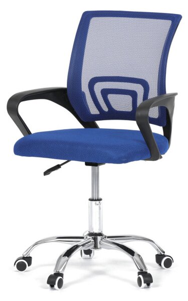 Detská otočná stolička modrá KA-L103 BLUE