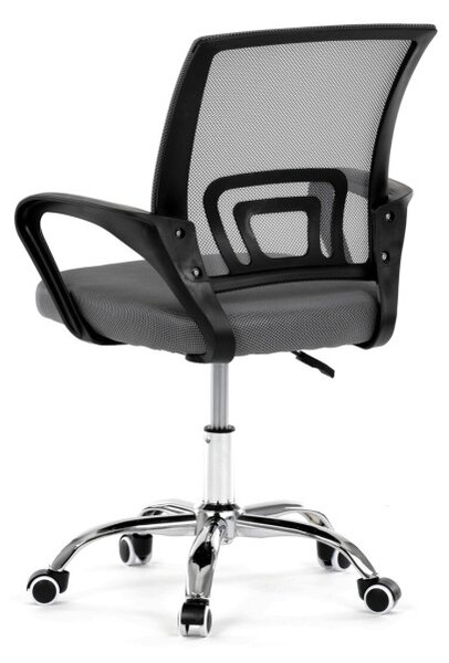 Detská otočná stolička sivá KA-L103 GREY