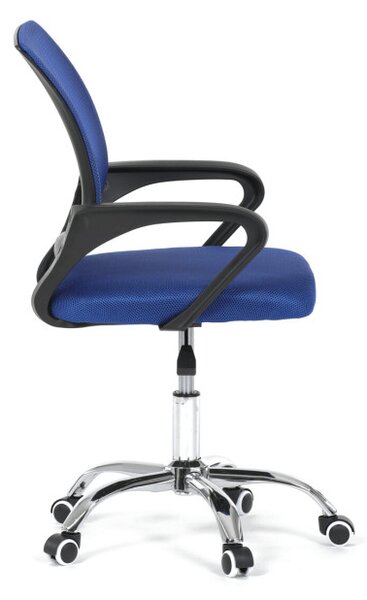 Detská otočná stolička modrá KA-L103 BLUE