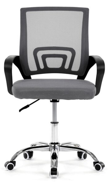 Detská otočná stolička sivá KA-L103 GREY