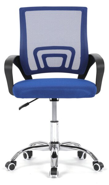 Detská otočná stolička modrá KA-L103 BLUE