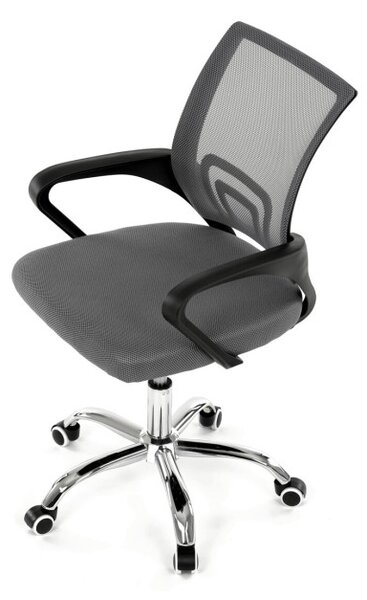 Detská otočná stolička sivá KA-L103 GREY