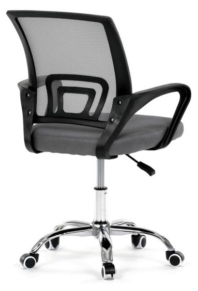Detská otočná stolička sivá KA-L103 GREY