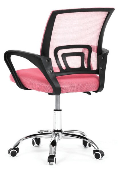 Detská otočná stolička ružová KA-L103 PINK