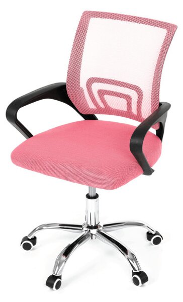 Detská otočná stolička ružová KA-L103 PINK