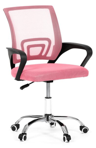 Detská otočná stolička ružová KA-L103 PINK