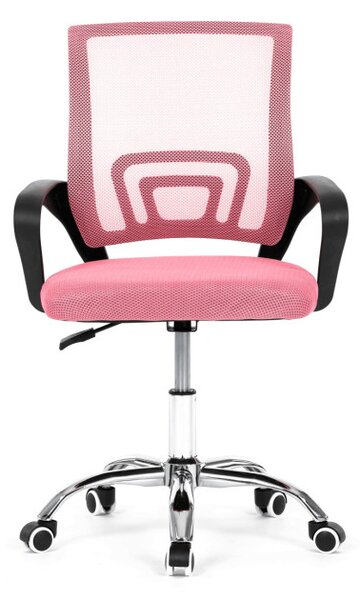 Detská otočná stolička ružová KA-L103 PINK