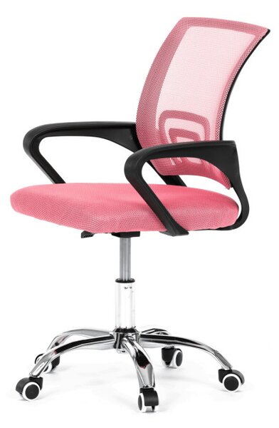 Detská otočná stolička ružová KA-L103 PINK