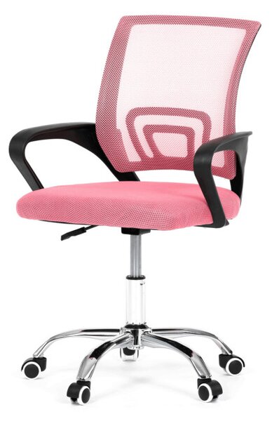 Detská otočná stolička ružová KA-L103 PINK