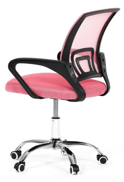 Detská otočná stolička ružová KA-L103 PINK