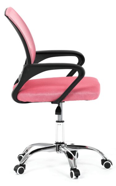 Detská otočná stolička ružová KA-L103 PINK