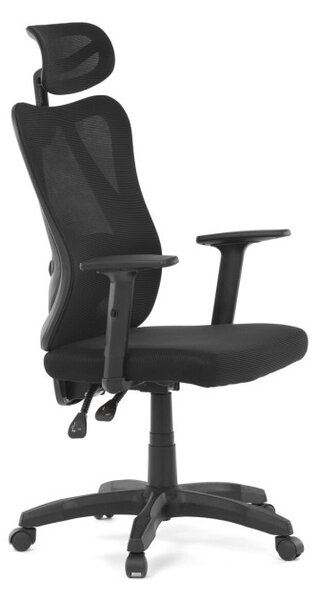 Kancelárska stolička čierna KA-R215 BK