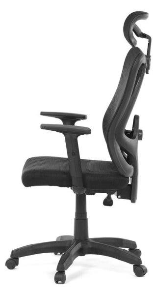 Kancelárska stolička čierna KA-R215 BK