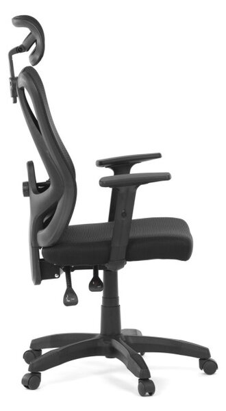 Kancelárska stolička čierna KA-R215 BK