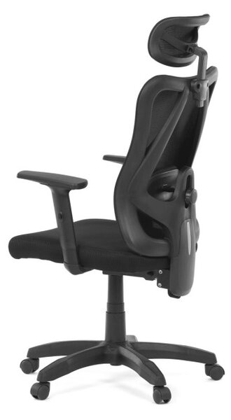 Kancelárska stolička čierna KA-R215 BK