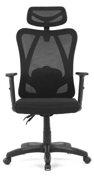 Kancelárska stolička čierna KA-R215 BK